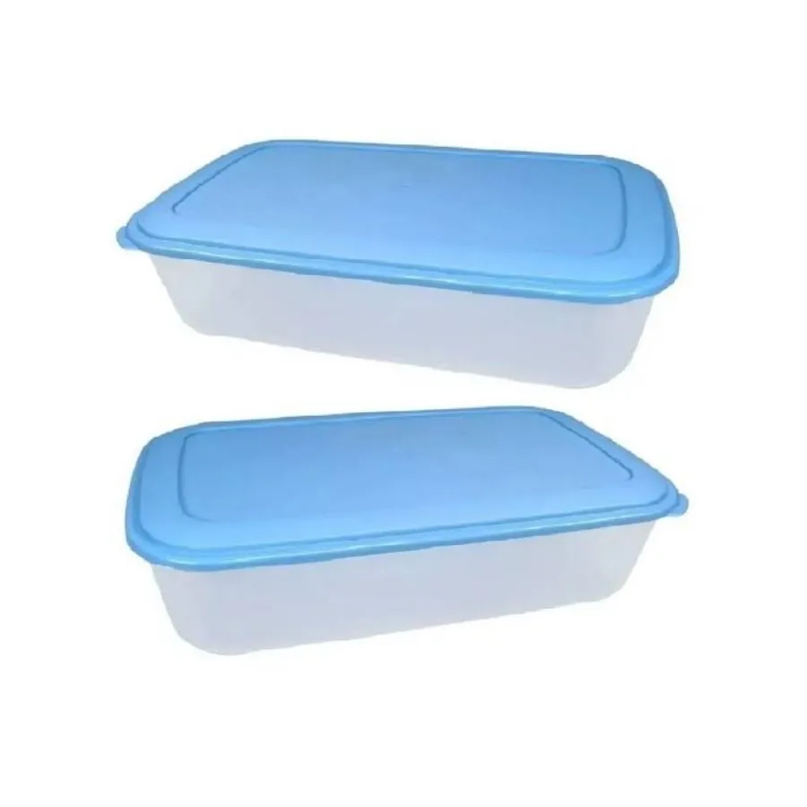 Hermético plástico rectangular 2,2 L – DIF-PLAST