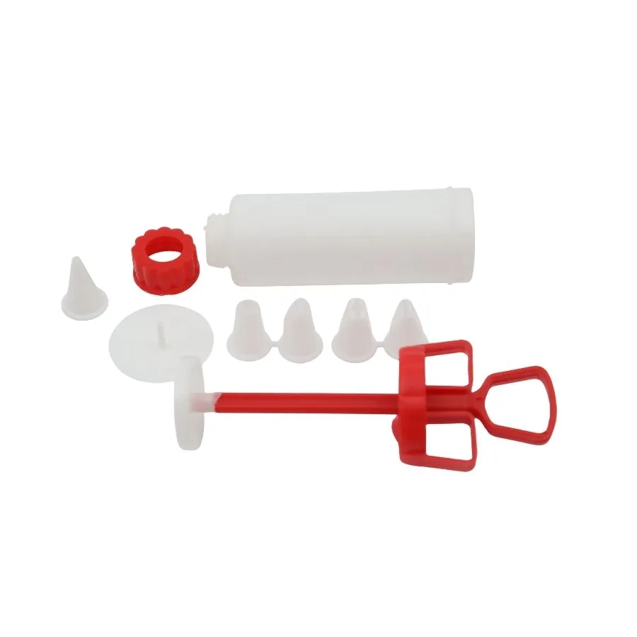 Jeringa plástica para decorar con picos