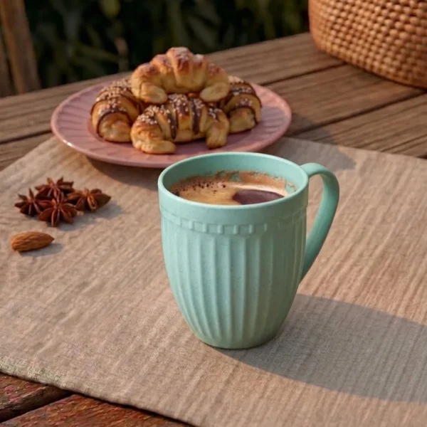 Jarro plástico mug bajo facetado – BEAUTY HOME