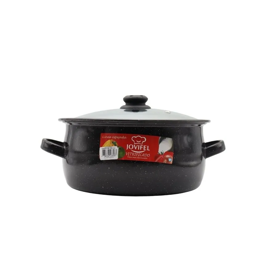 Cacerola enlozada vitrificada 24 cm (5,5 L) – JOVIFEL