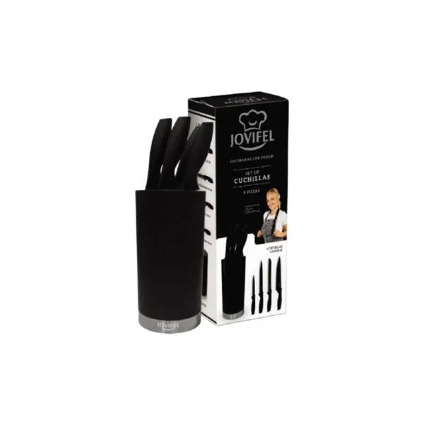 Set de cuchillos x 4 con soporte – JOVIFEL