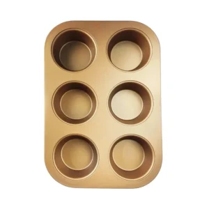 Molde para muffins antiadherente Cobre x 6 – JOVIFEL