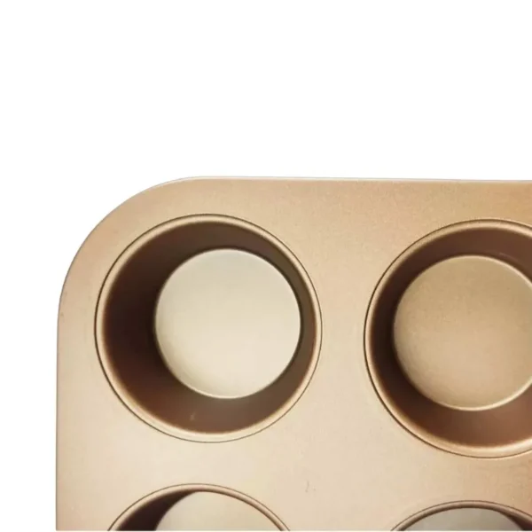 Molde para muffins antiadherente Cobre x 6 – JOVIFEL
