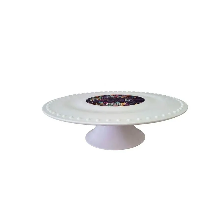 Posa torta plástico con pie 32 cm – CLIKER