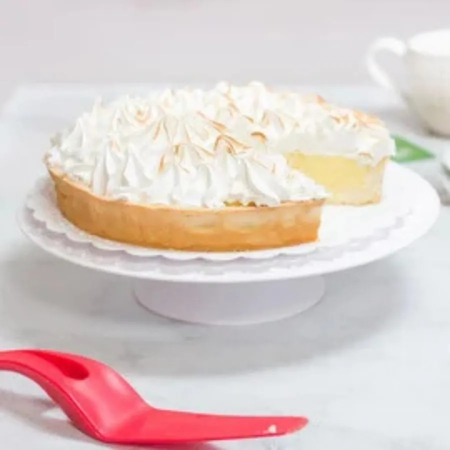 Posa torta plástico con pie 32 cm - CLIKER