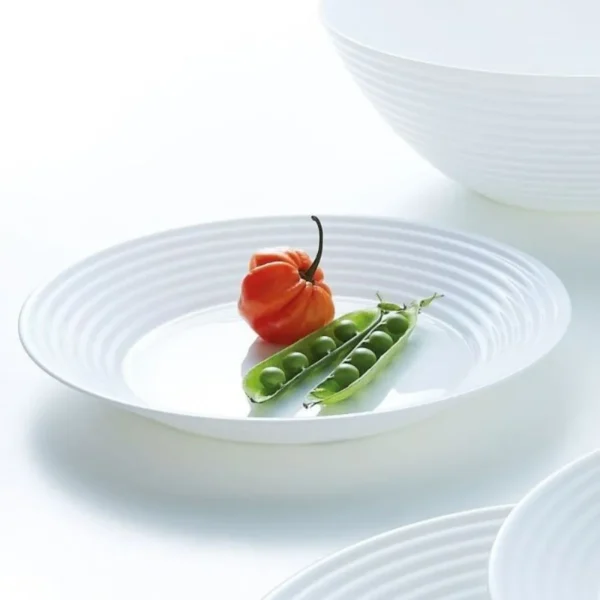 PLATO VID POSTRE HARENA 19 cm BCO