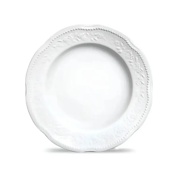 Plato playo de porcelana Mozart 27 cm – VERBANO