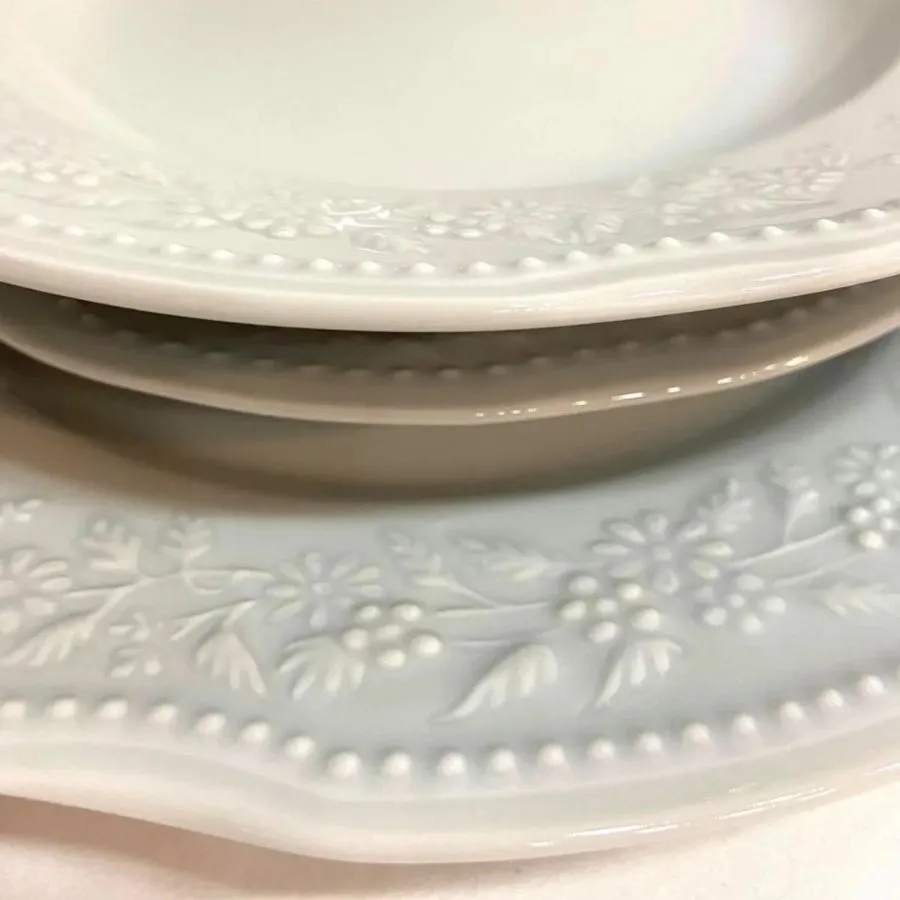 Plato playo de porcelana Mozart 27 cm – VERBANO
