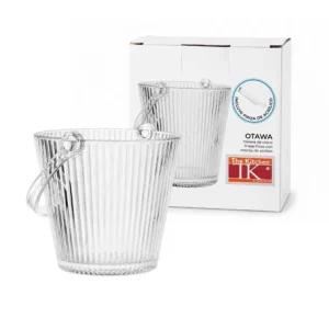 Hielera vidrio con pinza acrílica Otawa – THE KITCHEN