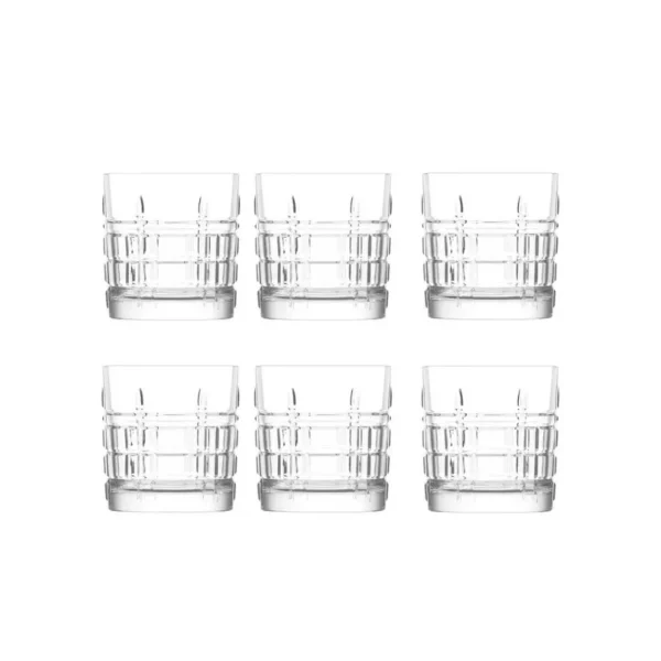 Set vasos whisky Britain 325 cc x 6 – LAV