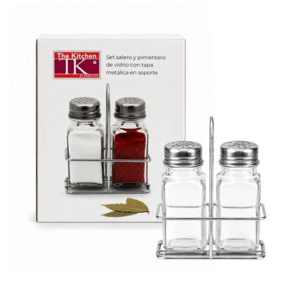 Set salad x 2 con tapa metal – THE KITCHEN