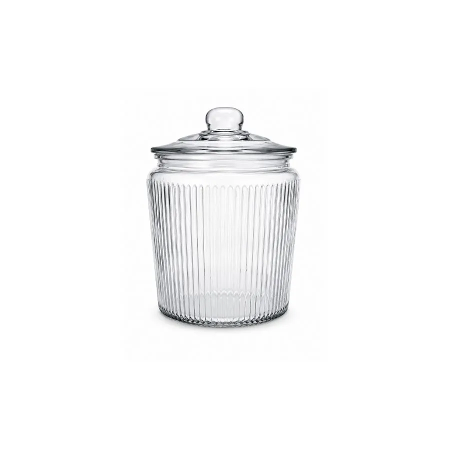Frasco redondo vidrio con tapa 3,95 L - THE KITCHEN