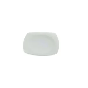 Plato postre cuadrado melamina blanco 21 cm – RESPONTECH