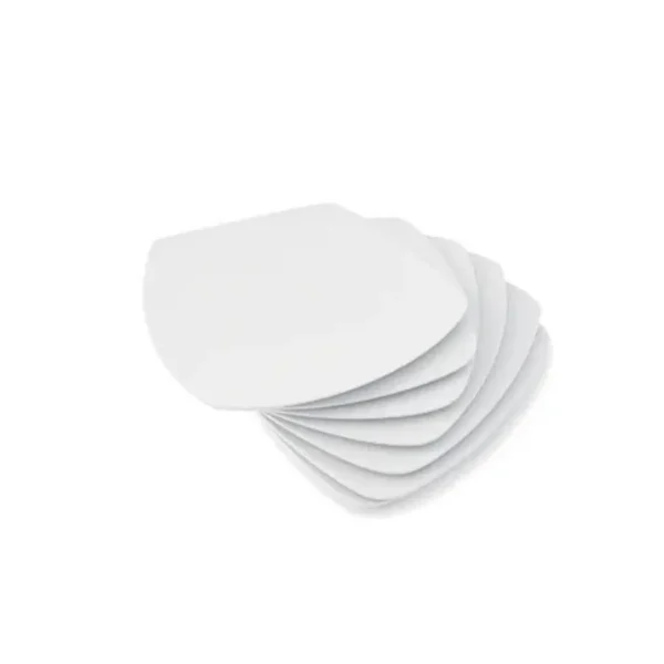 Plato playo cuadrado melamina blanco 27 cm – RESPONTECH