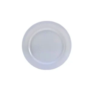 Plato playo melamina blanco 25 cm