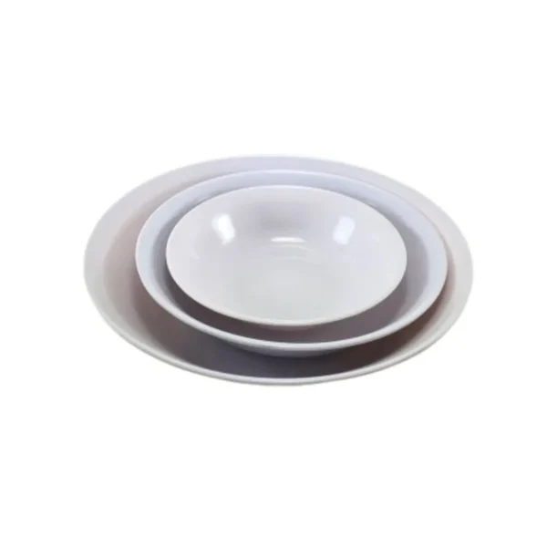 Ensaladera melamina blanca 20 cm – RESPONTECH