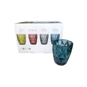 EST 6 VASOS MAGNA LABRADO COLOR 270cc
