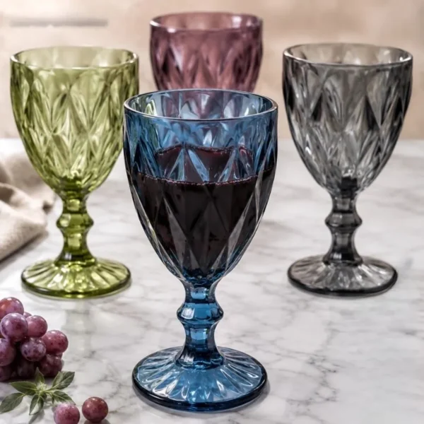 EST 6 COPAS MAGNA LABRA VINO 230cc COLOR