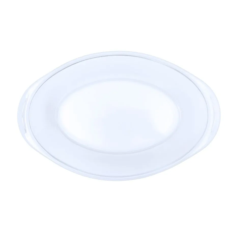 Asadera de vidrio oval 30 x 18,8 cm – SEMPRE