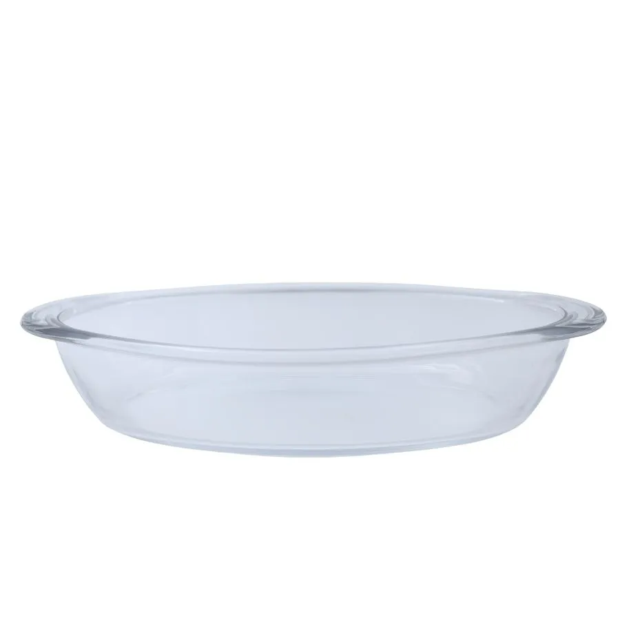 Asadera de vidrio oval 39,6 x 27,6 cm – SEMPRE