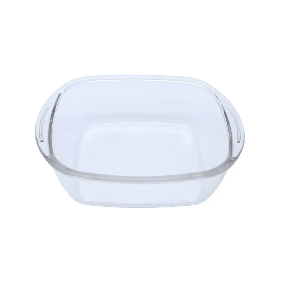 Asadera de vidrio cuadrada 20 x 20 cm – SEMPRE