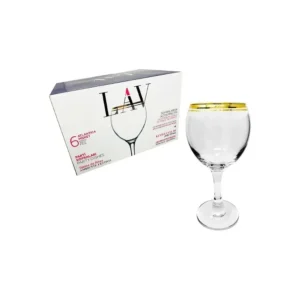 EST 6 COPAS LAV-ATLANTCA VINO ORO