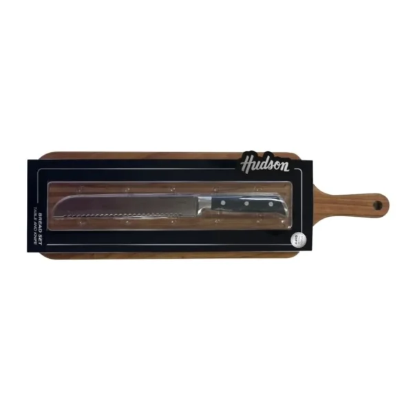 Tabla de madera para pan con cuchillo – HUDSON