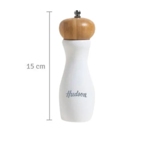 Molinillo madera 15 cm blanco – HUDSON
