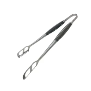 Pinza para parrilla de acero inoxidable con mango de madera – HUDSON