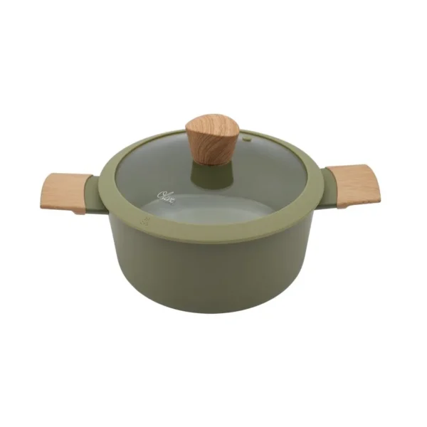 Batería de cocina antiadherente 5 piezas Olive – HUDSON