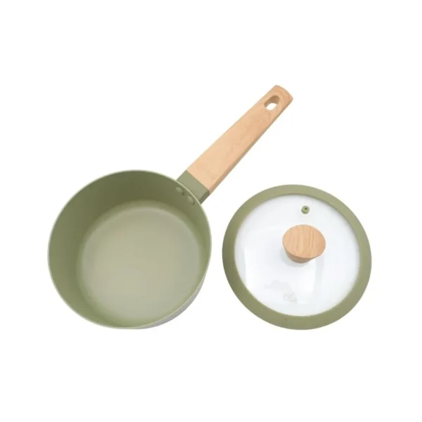 Cacerola antiadherente Olive con mango 18 cm – HUDSON
