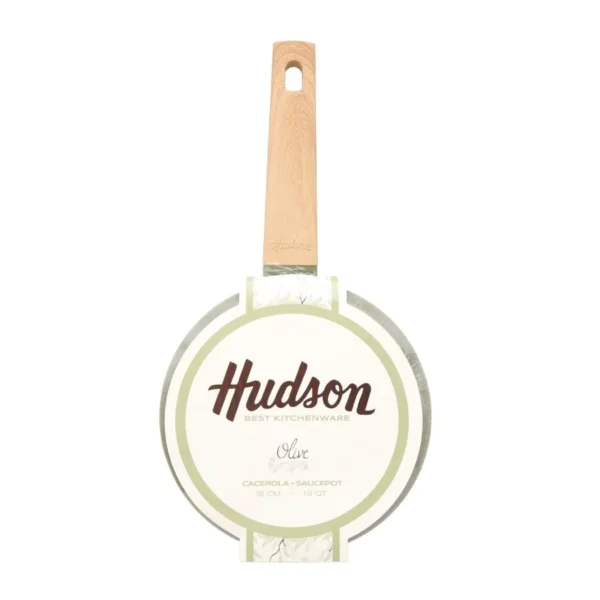 Cacerola antiadherente Olive con mango 18 cm – HUDSON