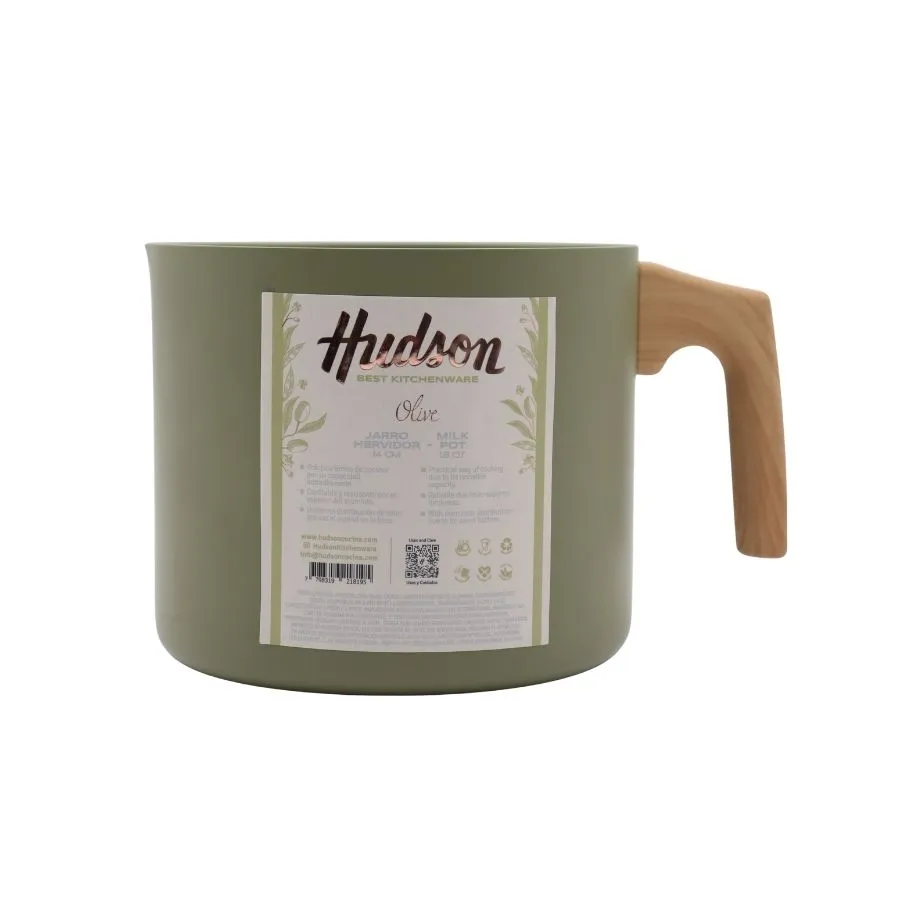 Jarro hervidor antiadherente Olive 14 cm – HUDSON
