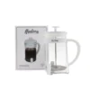 Cafetera de vidrio con émbolo 600 ml blanca - HUDSON