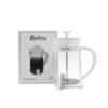 Cafetera de vidrio con émbolo 800 ml blanca - HUDSON
