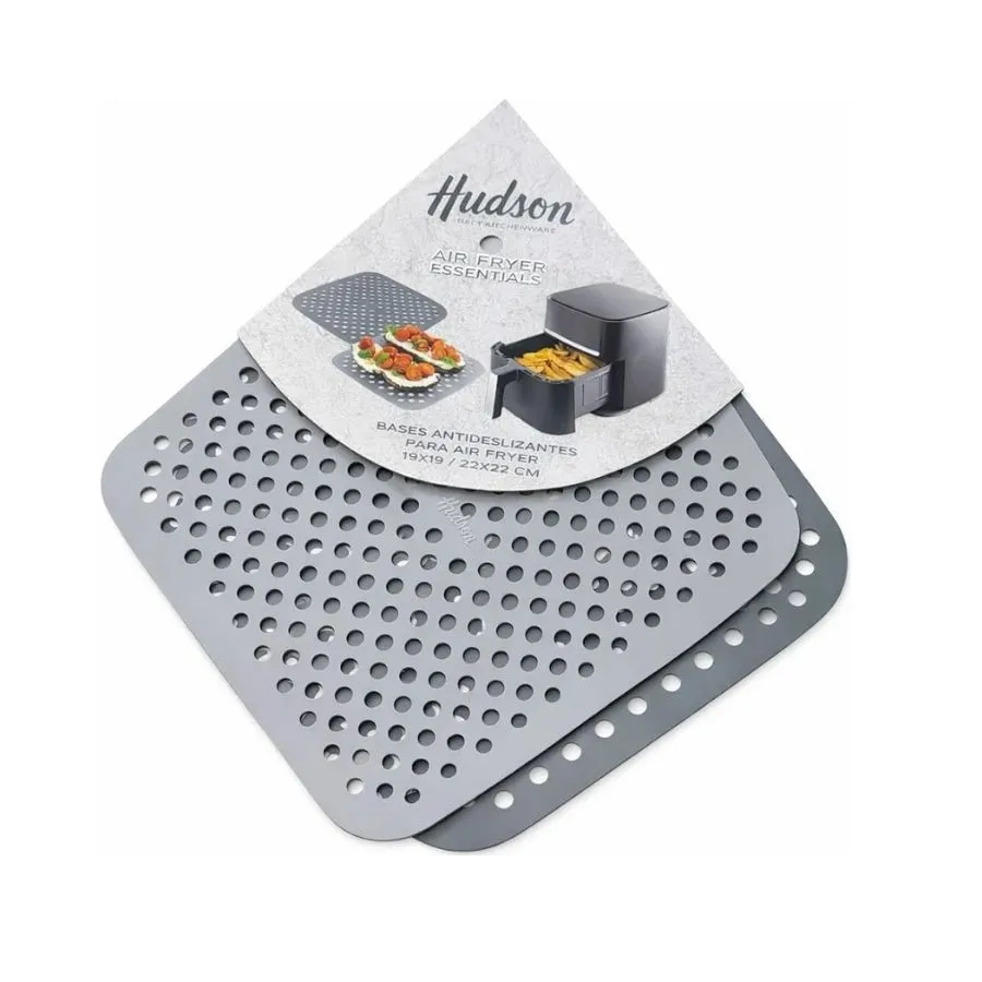 Set 2 bases silicona cuadradas air fryer – HUDSON