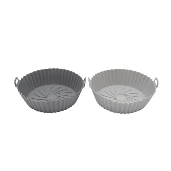 Set de moldes de silicona redondos para Air Fryer x 2 – HUDSON