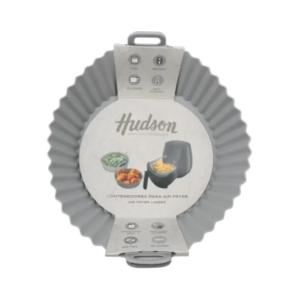 Set de moldes de silicona redondos para Air Fryer x 2 – HUDSON