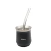 Mate de acero inoxidable negro - HUDSON