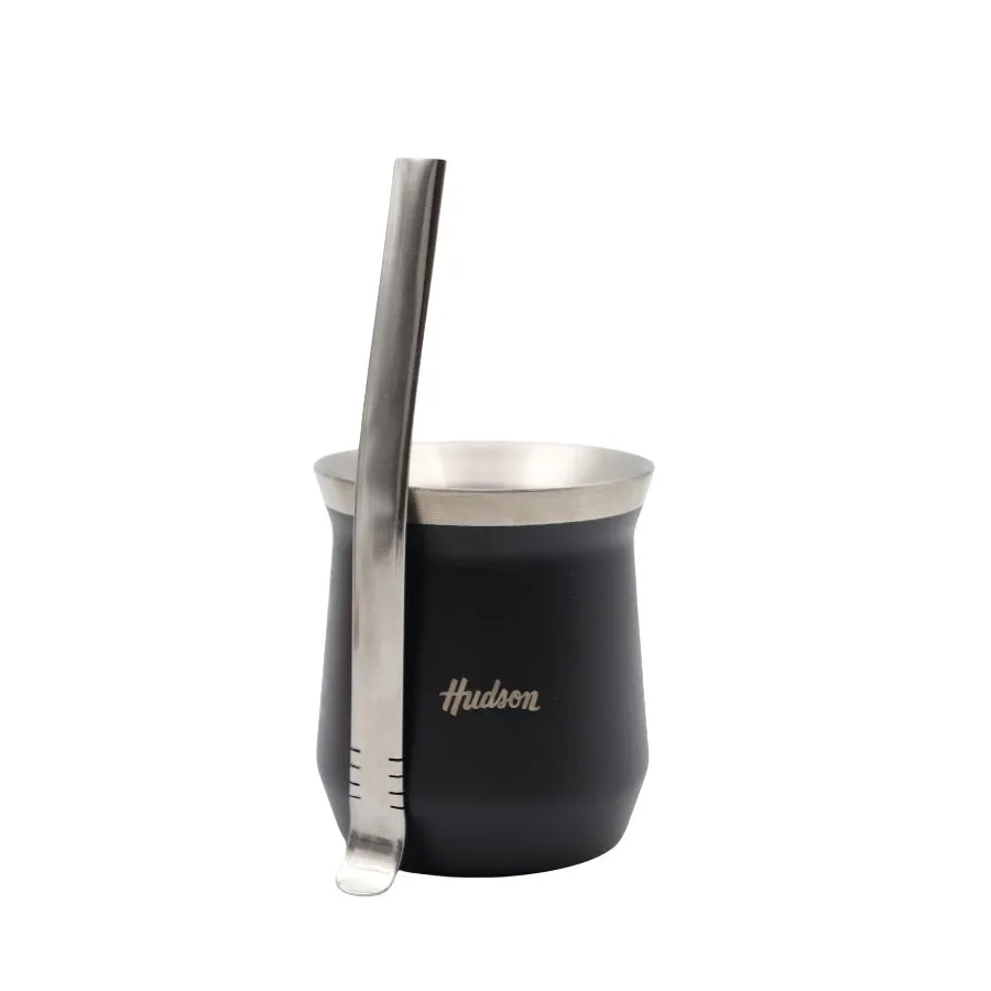 Mate de acero inoxidable negro – HUDSON