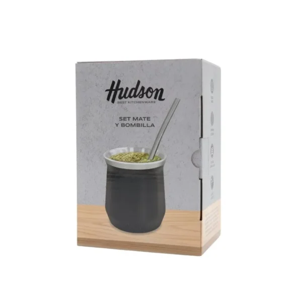 Mate de acero inoxidable negro – HUDSON