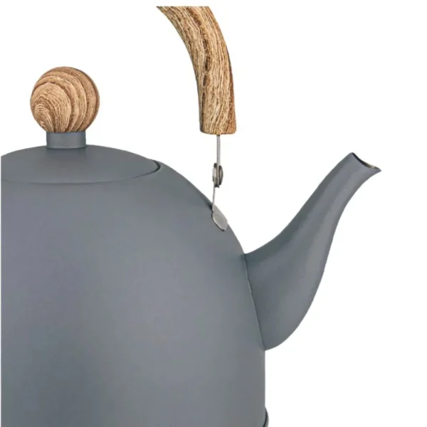 Pava de acero inoxidable con pico matero 1,5 L gris – HUDSON