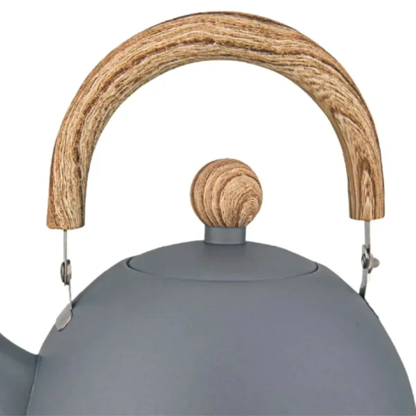 Pava de acero inoxidable con pico matero 1,5 L gris – HUDSON