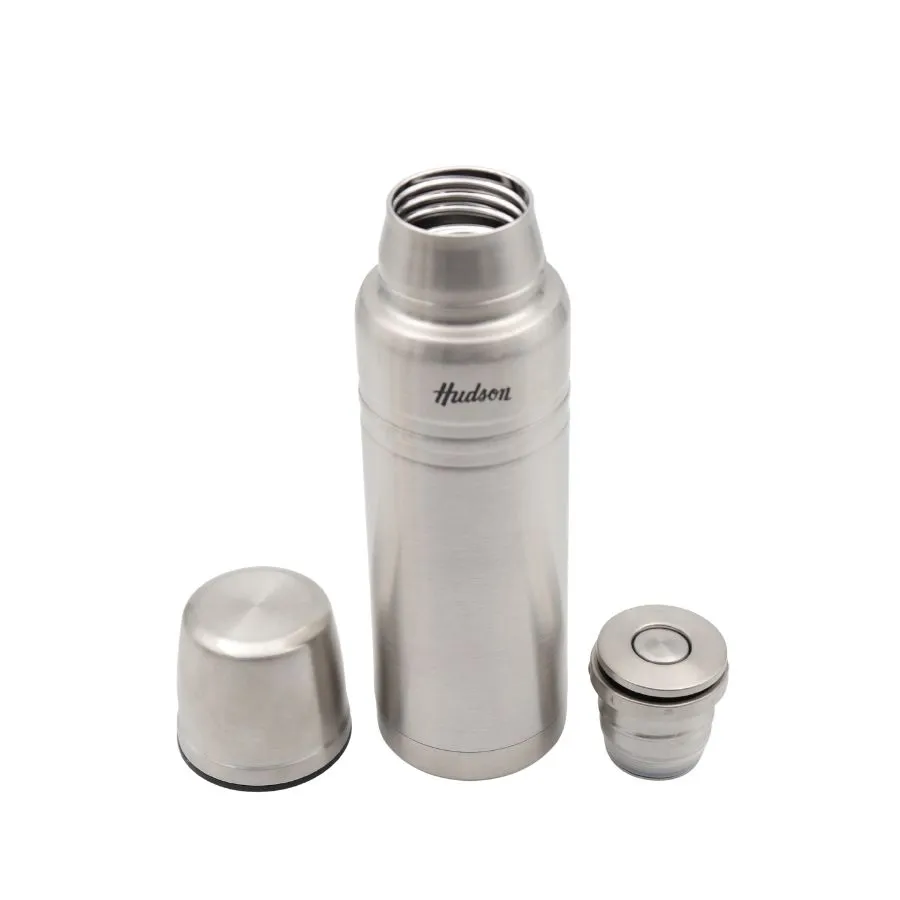 Termo de acero inoxidable plata 500 ml – HUDSON