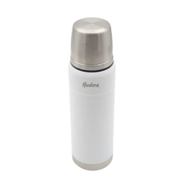 Termo de acero inoxidable blanco 500 ml – HUDSON