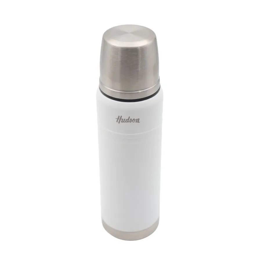 Termo de acero inoxidable blanco 500 ml – HUDSON