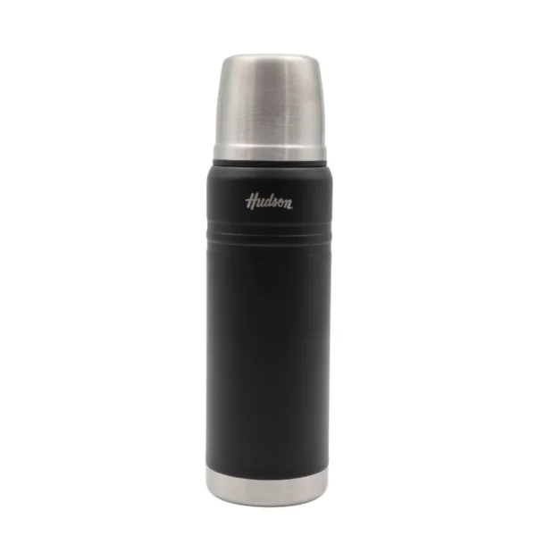 Termo de acero inoxidable negro 500 ml – HUDSON