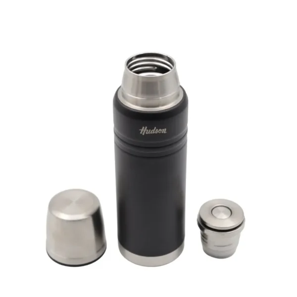 Termo de acero inoxidable negro 500 ml – HUDSON