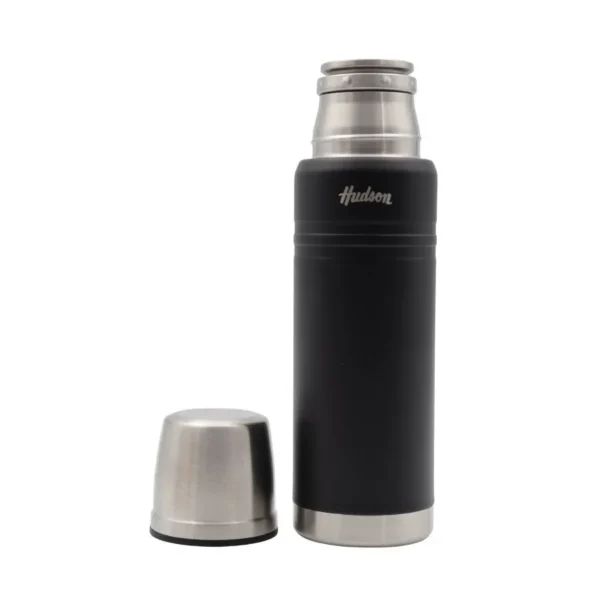 Termo de acero inoxidable negro 500 ml – HUDSON