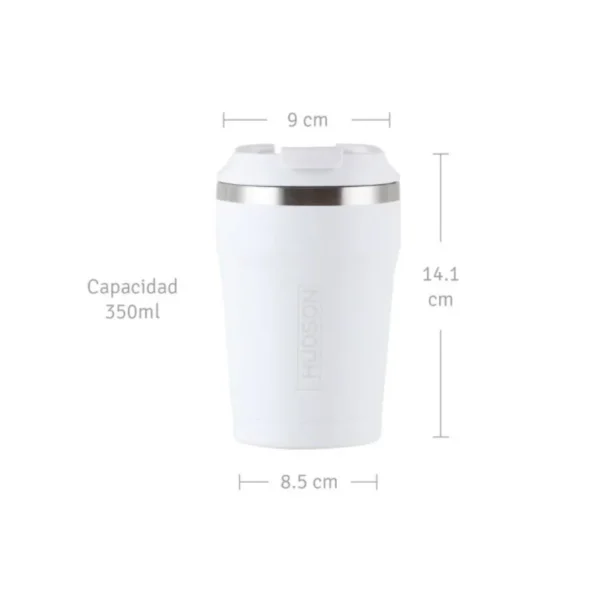 Vaso térmico 350 cc blanco – HUDSON